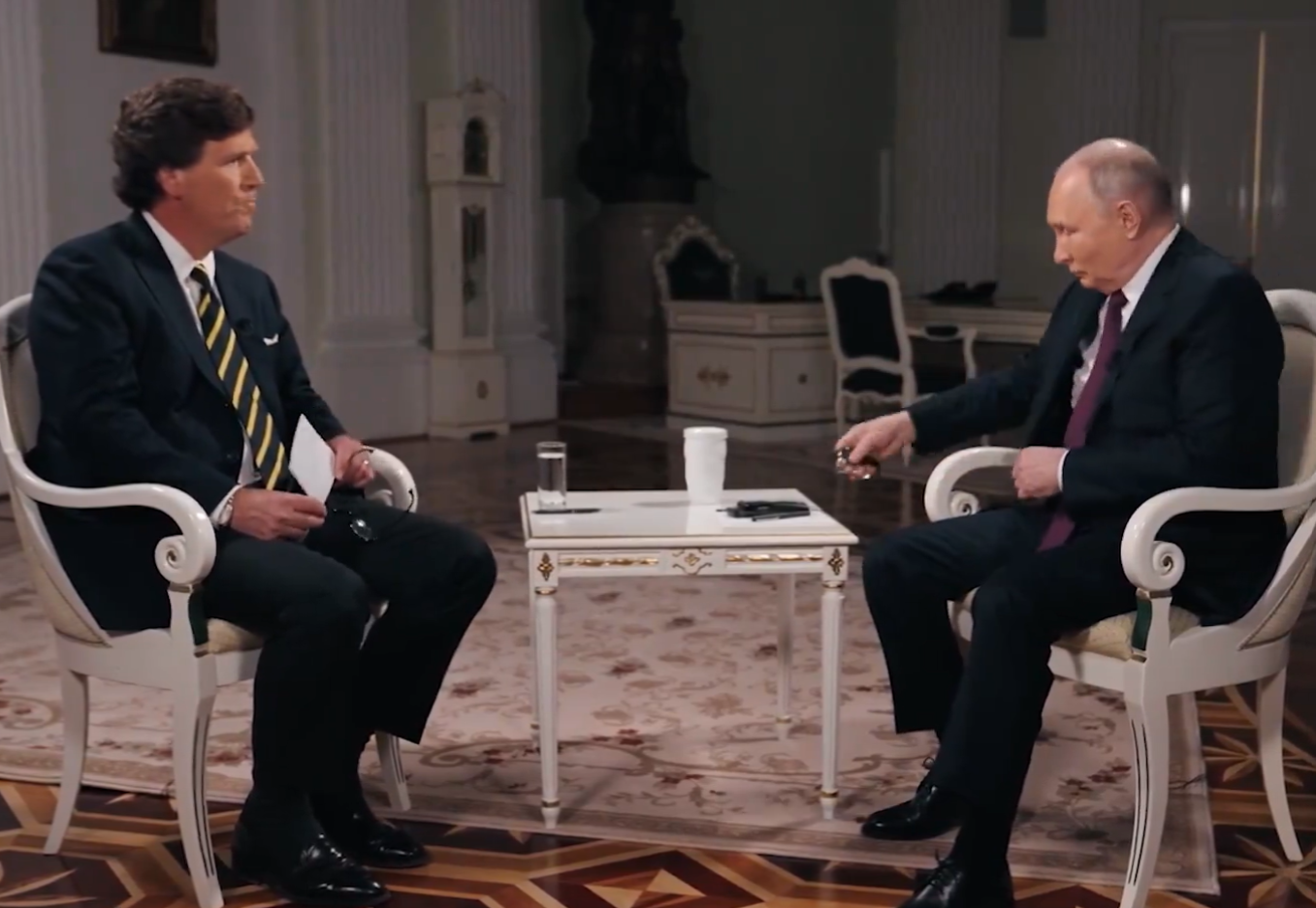 CIA Timepiece Analysis: President Putin and Tucker Carlson