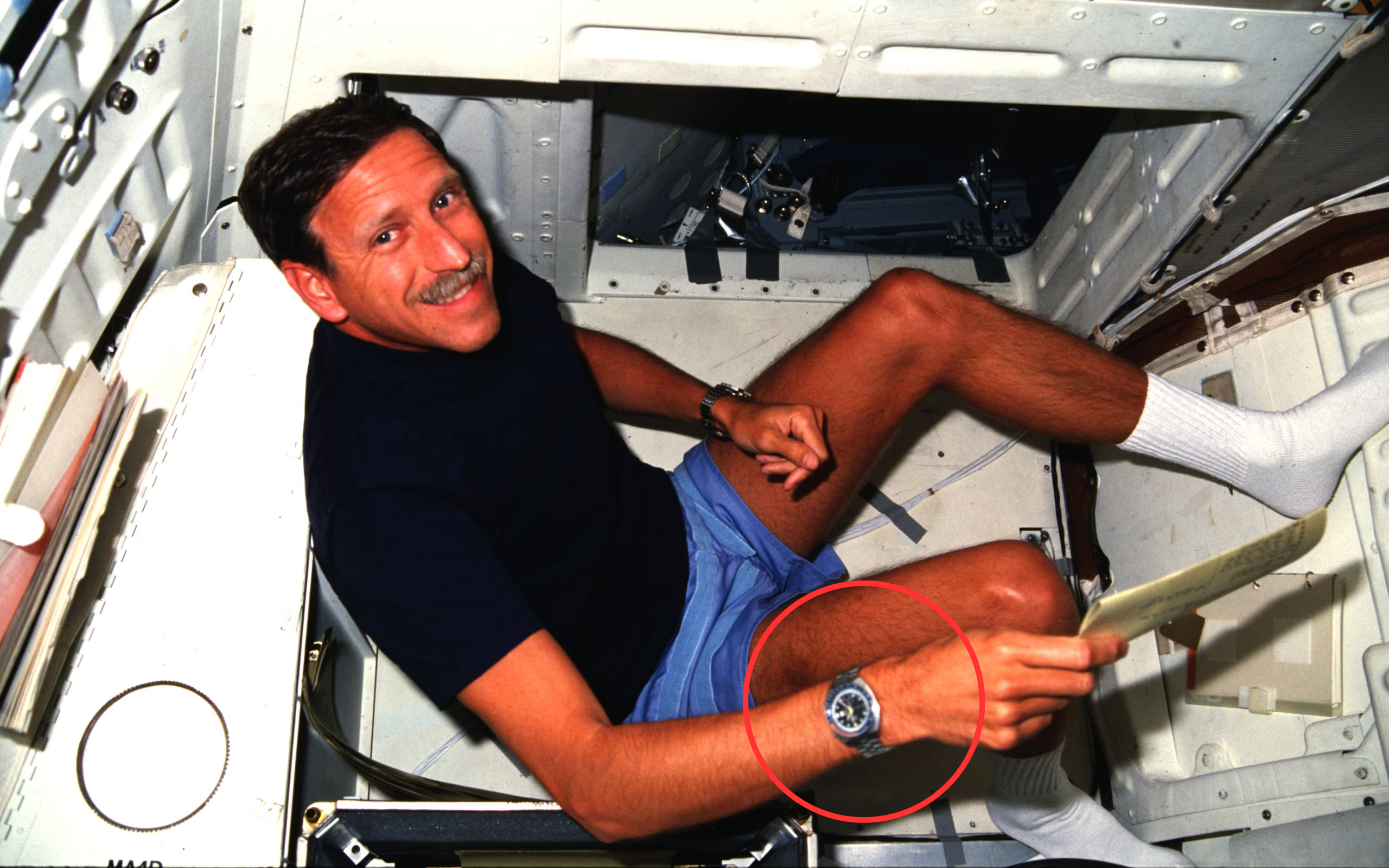 A Second Seiko 6139 Chronograph In Outer Space