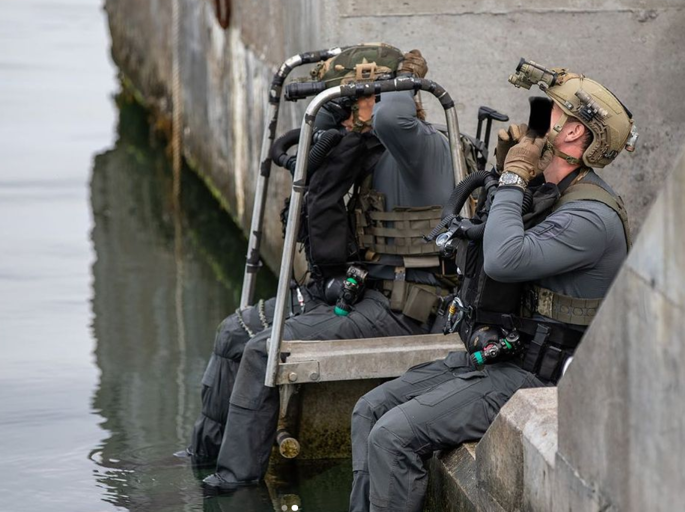 Omega's Modern Unit Watch Program - Frogmen, SEALs and the Secret Service