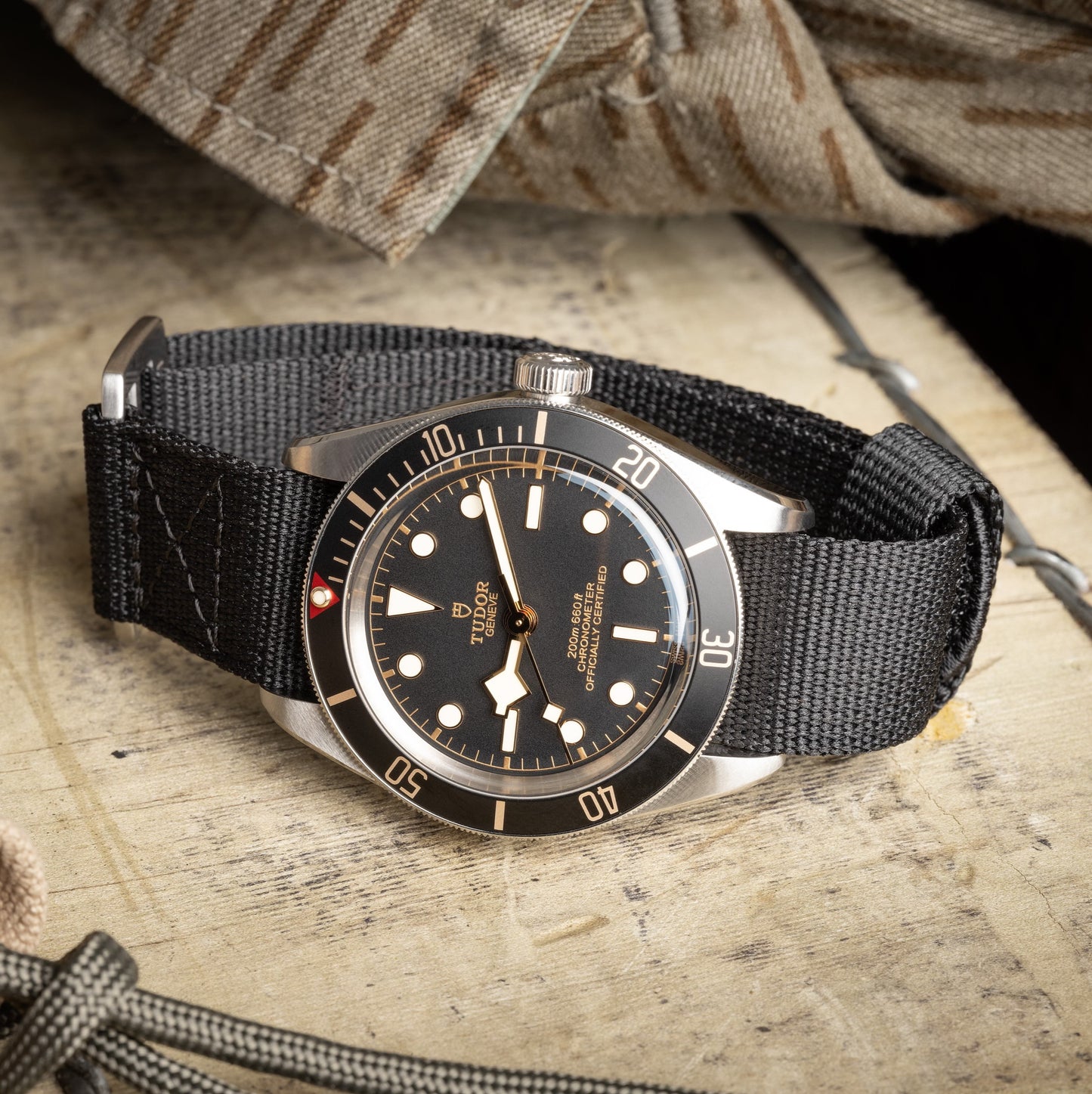 Glomar Explorer - Hook And Loop Watch Strap