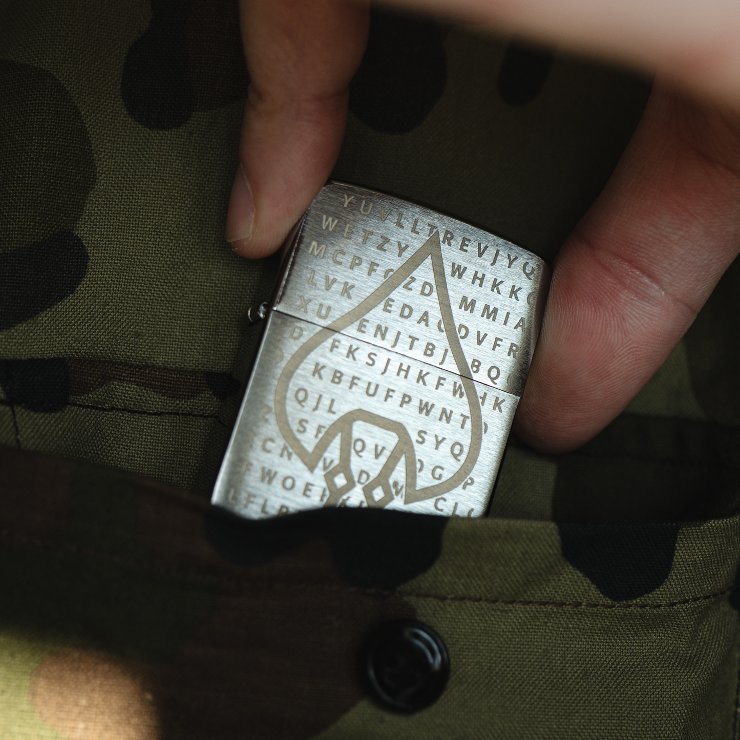 The Kryptos Zippo By W.O.E.