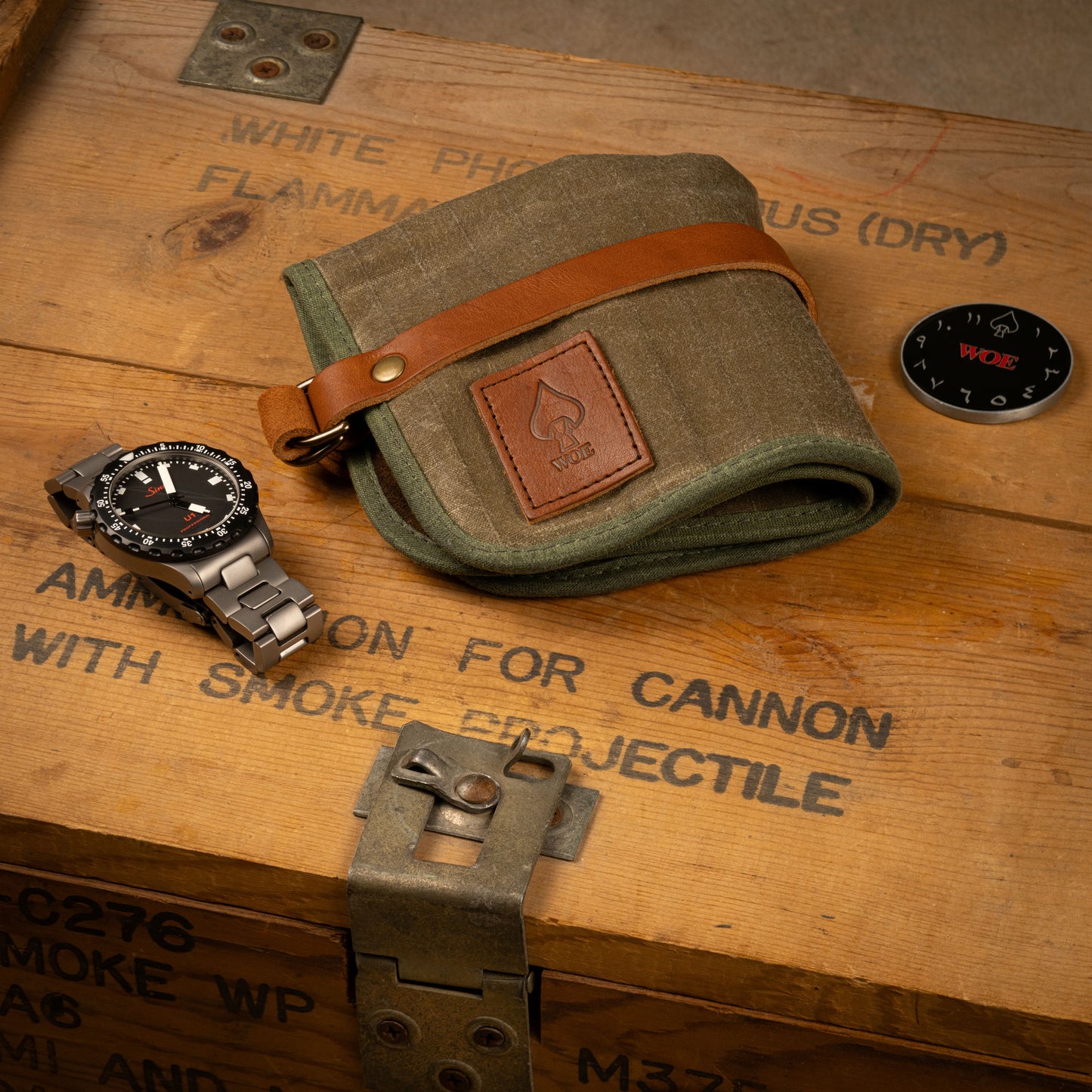 The Diplomat 4 Watch Roll