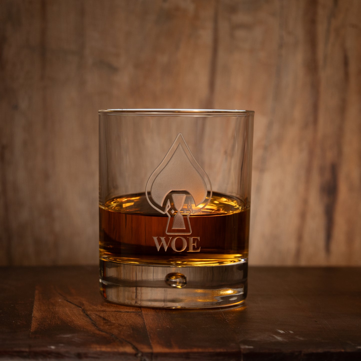 W.O.E. Spearhead Whiskey Glass - NEW