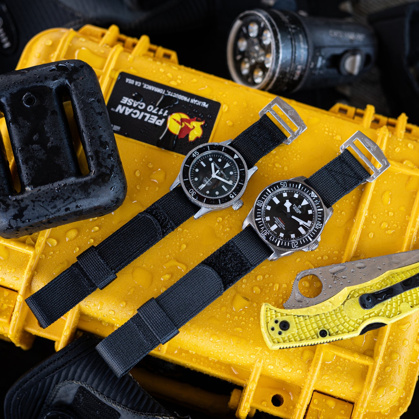 Glomar Explorer - Hook And Loop Watch Strap