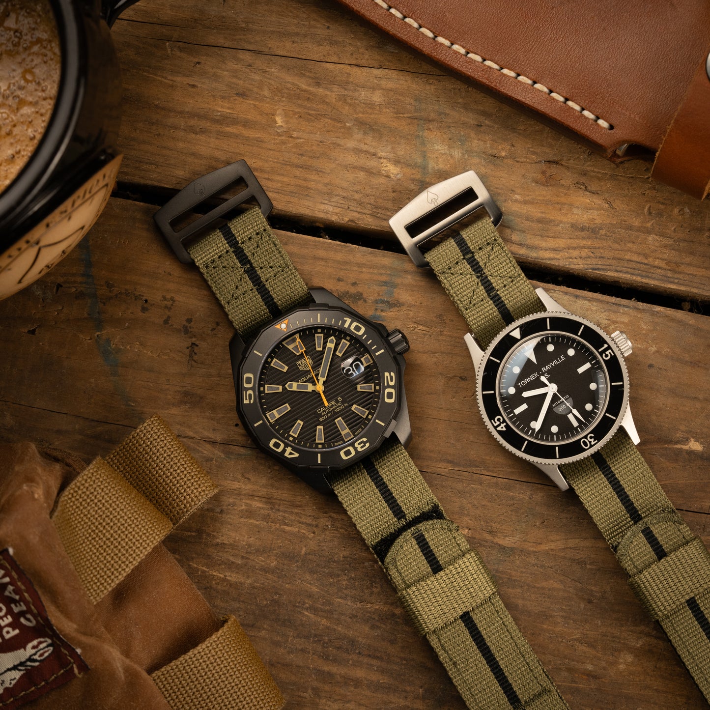 Glomar Explorer - Hook & Loop Strap Striped