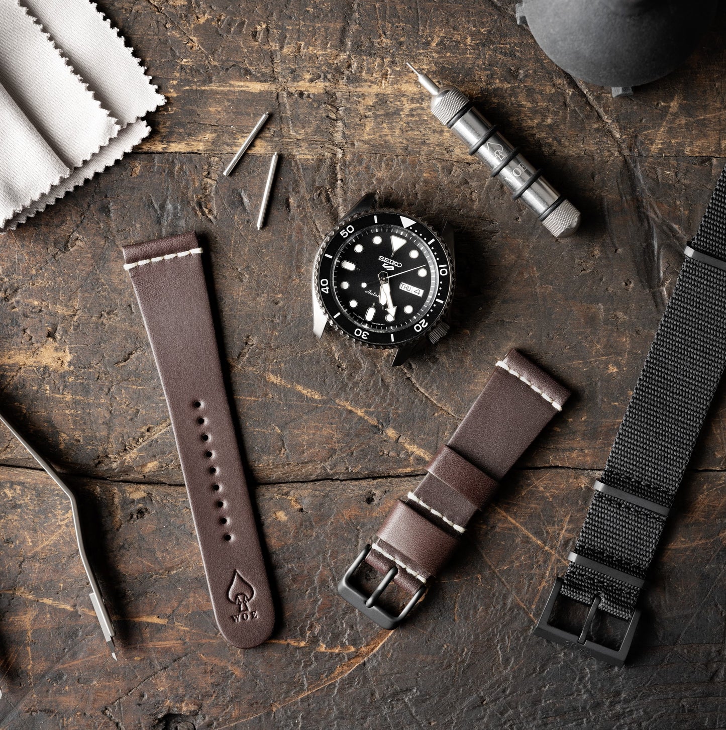 Jedburgh 2.0 Leather Watch Strap