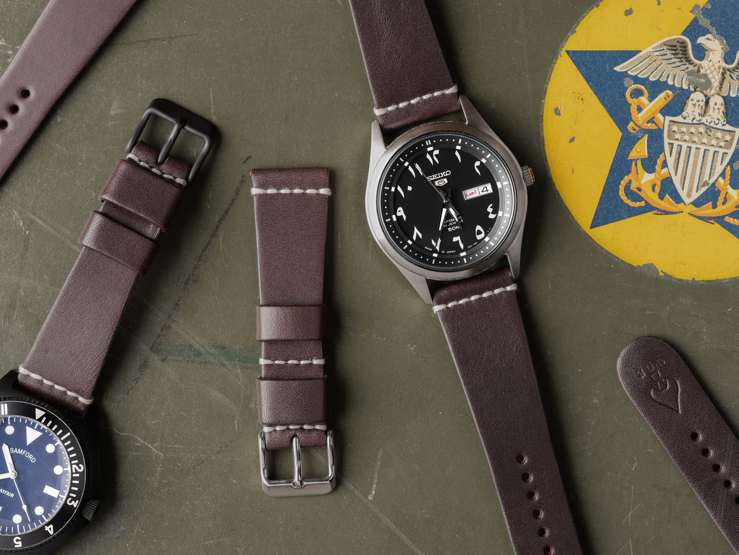 Jedburgh Leather Watch Strap