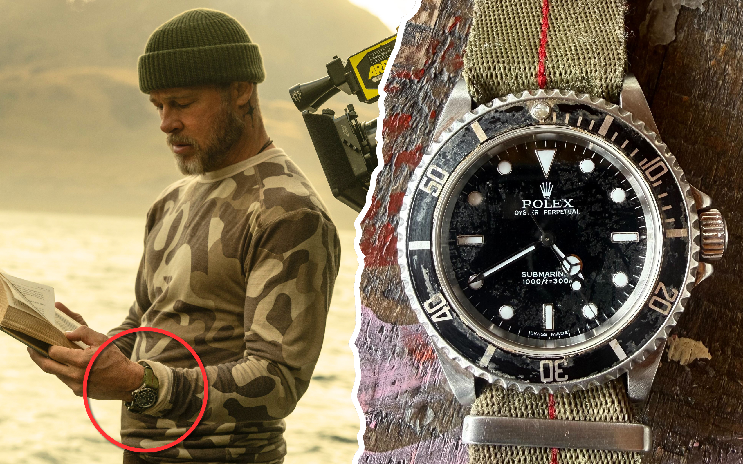 Heart of the Beast: Brad Pitt, a Rolex Submariner, & Military Working – Watches of Espionage