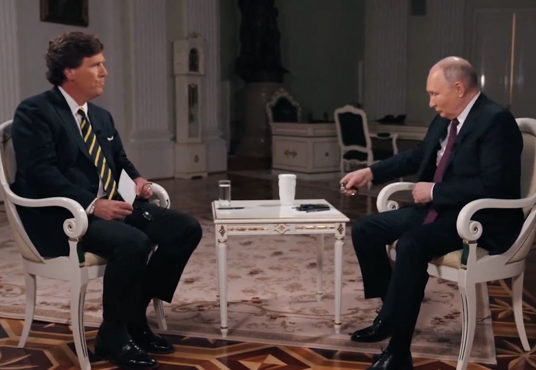 CIA Timepiece Analysis: President Putin and Tucker Carlson