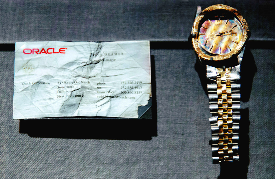 "Let's Roll" - A Hero's Rolex Frozen In Time - September 11, 2001