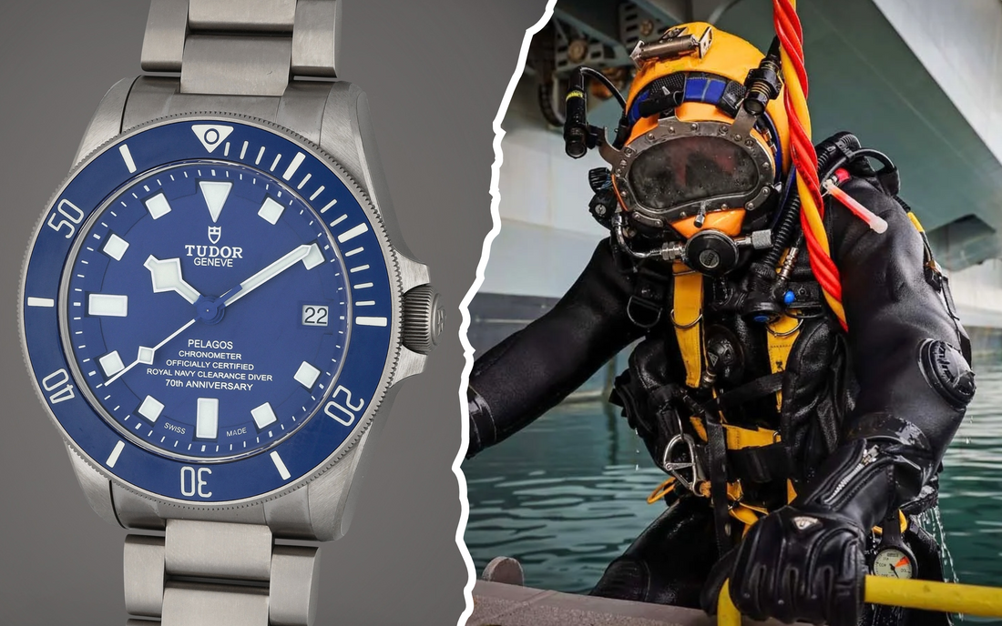 Watches of Royal Navy Clearance Divers