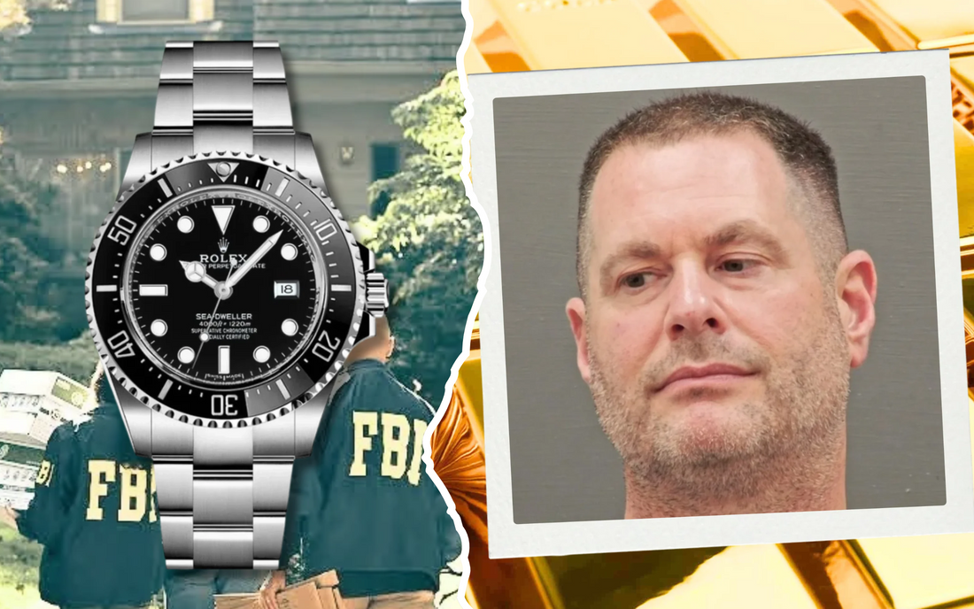 The CIA Officer, Gold Bars, a Rolex and a Breitling?