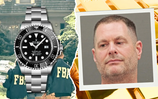 The CIA Officer, Gold Bars, a Rolex and a Breitling?