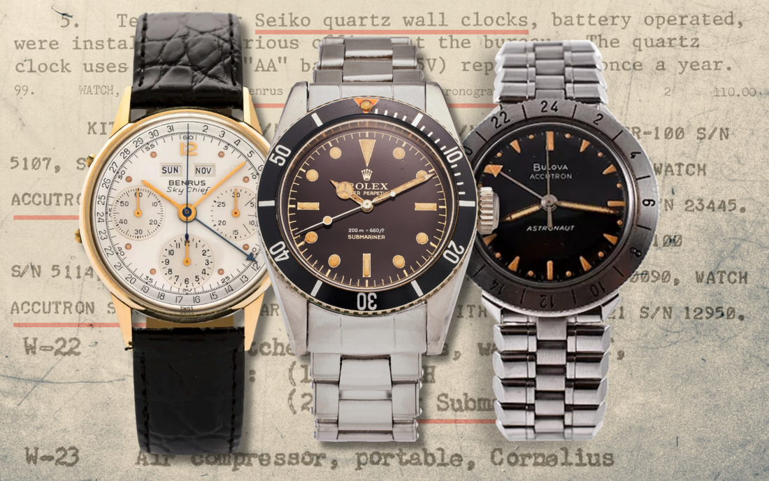 Watches Qualified by the CIA for Operational Use