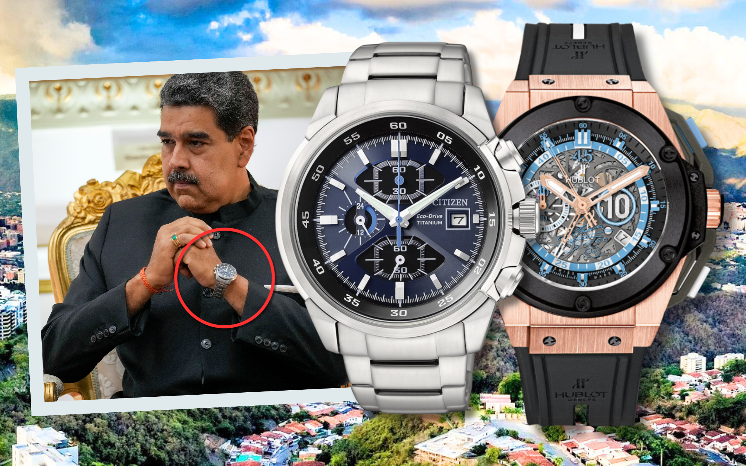 The Real Watches of Venezuelan President Nicolás Maduro