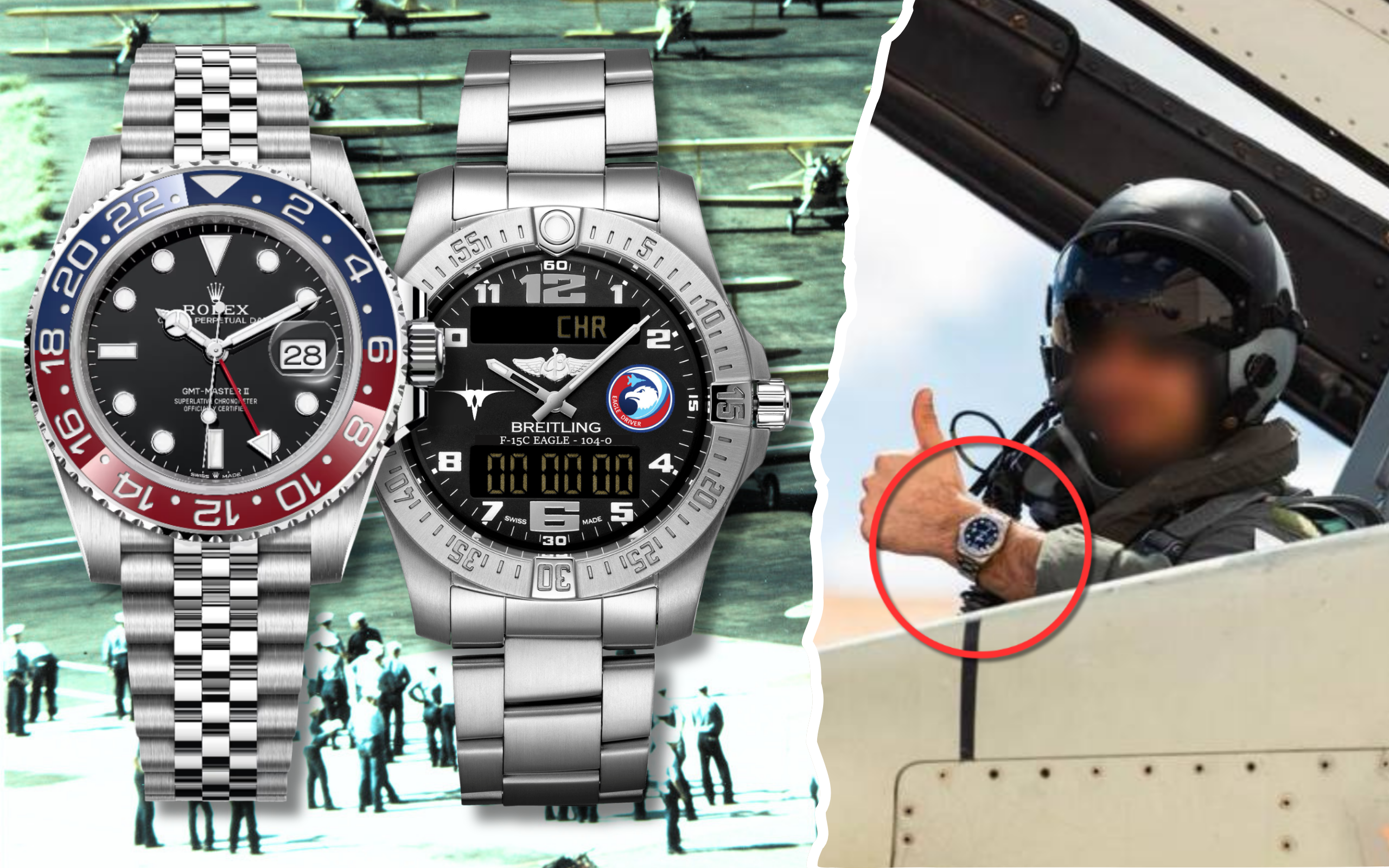 The Watches of Fighter Pilots & Military Aviators