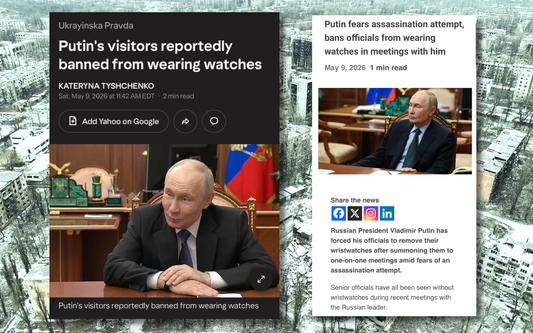 Putin’s War on Watches
