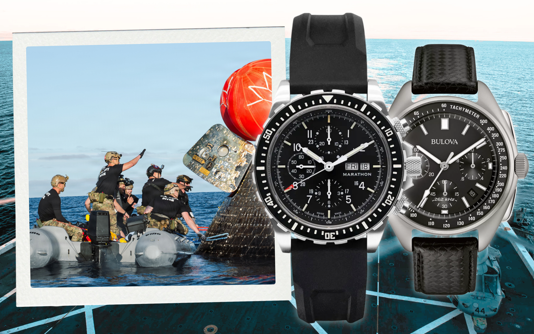 Watches of the Artemis II Recovery Team