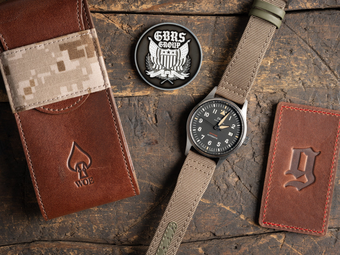 Third Option Foundation Fundraise - GBRS AOR-1 Watch Pouch and Challenge Coin