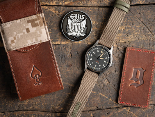 Third Option Foundation Fundraise - GBRS AOR-1 Watch Pouch and Challenge Coin