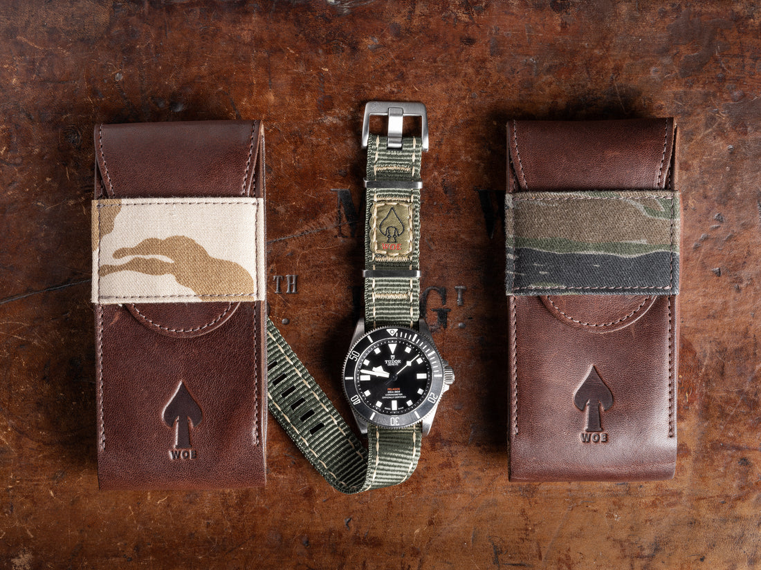 Watch Travel Pouch and Challenge Coin - The History