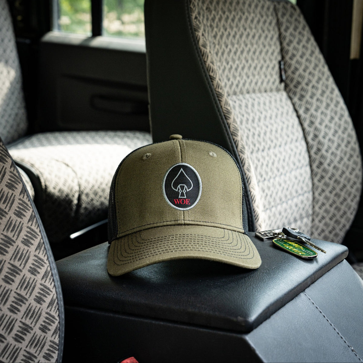 The W.O.E. Spearhead Trucker Hat *NEW*