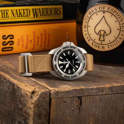 Glomar Explorer - Hook And Loop Watch Strap