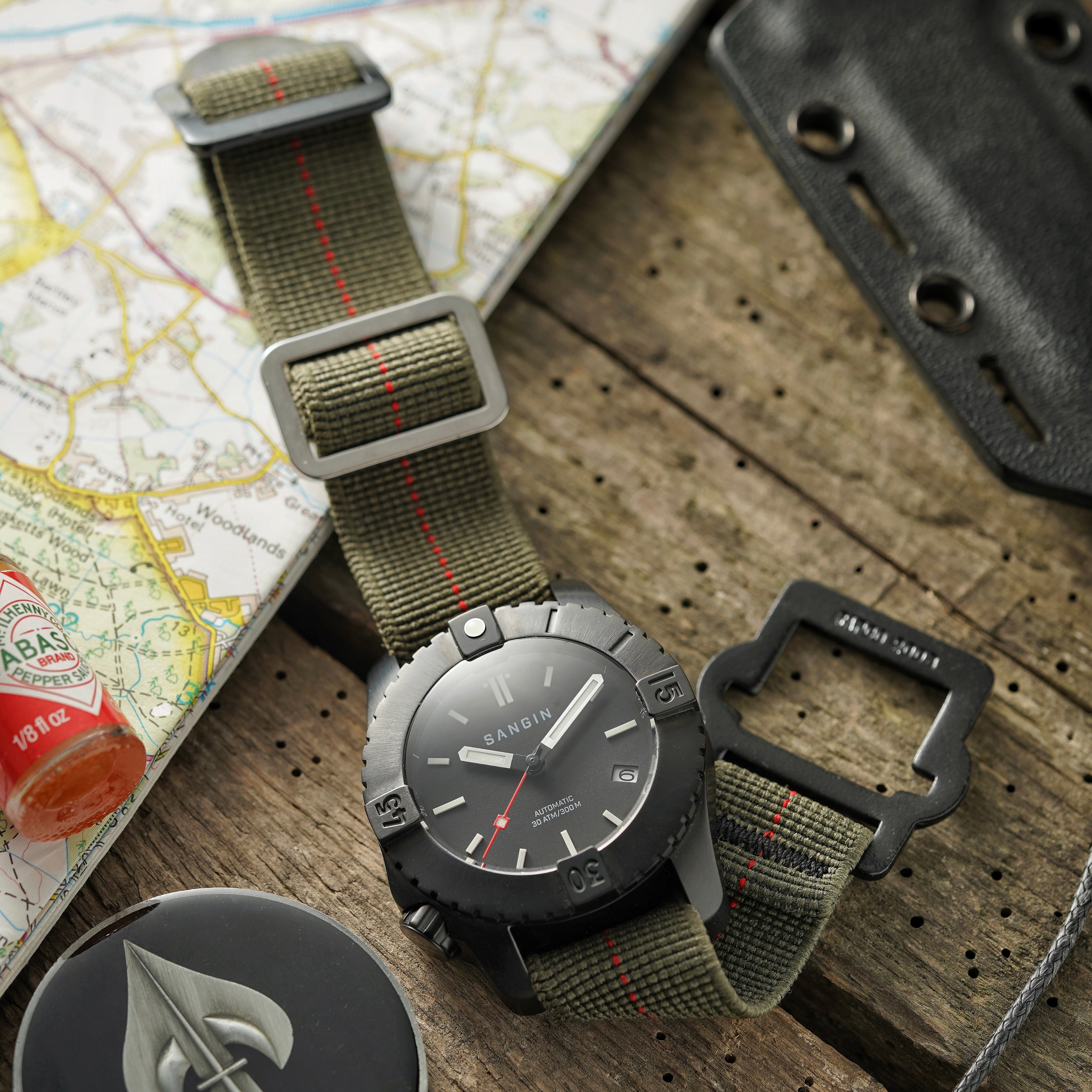 The WOE-ZA Commando Strap – Watches of Espionage