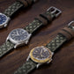 Horween Leather and Canvas Strap