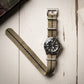 Five Eye Nylon Watch Strap - Stripe
