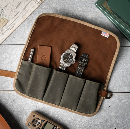 The Diplomat 4 Watch Roll