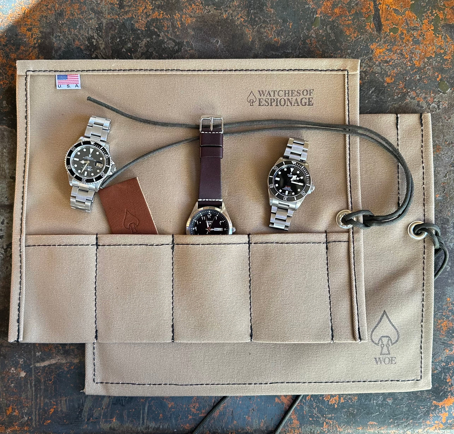 Explorer Canvas Watch Roll
