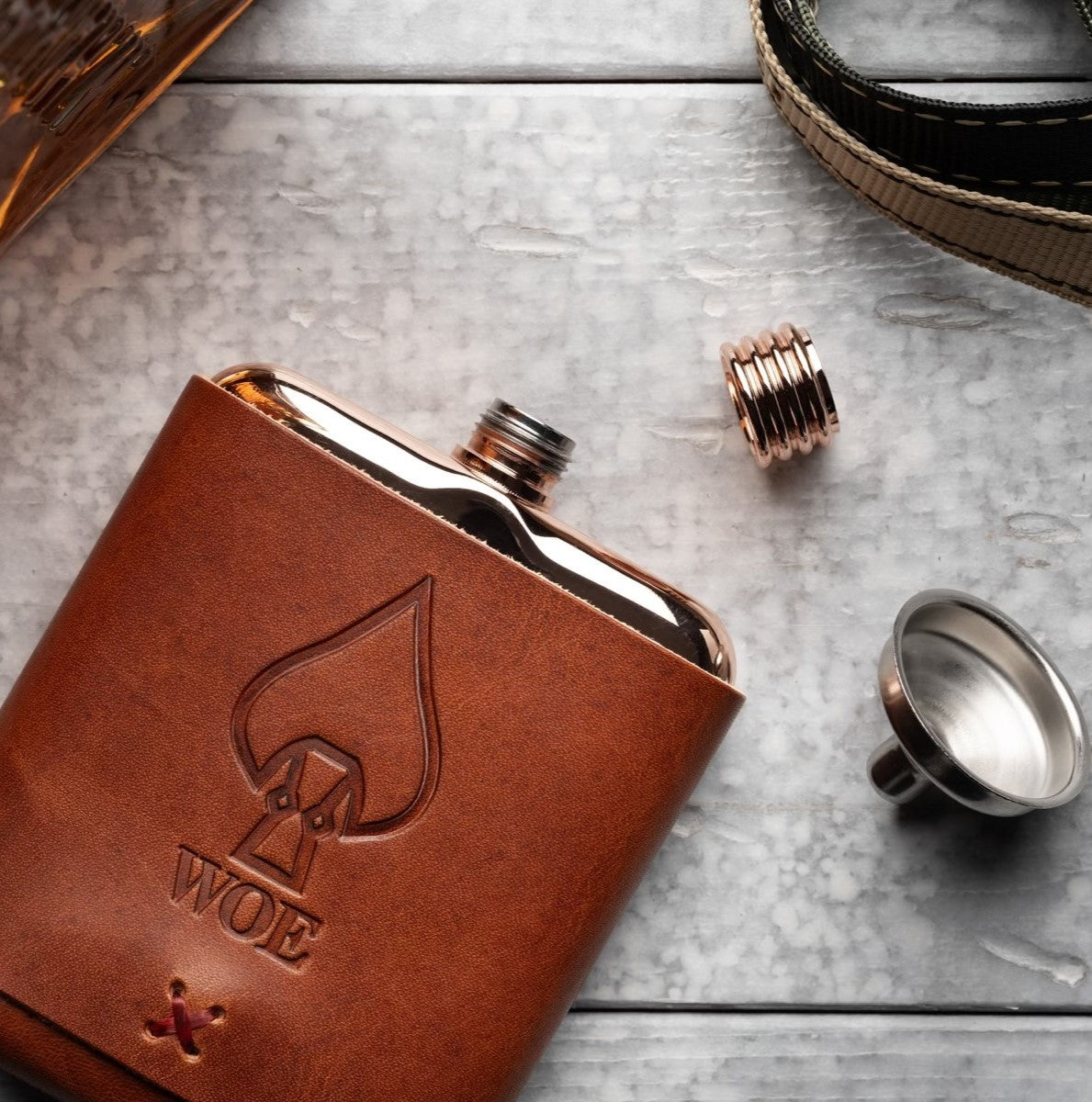 The Vespers Copper W.O.E. Flask