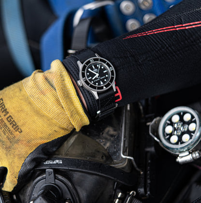 Glomar Explorer - Hook And Loop Watch Strap