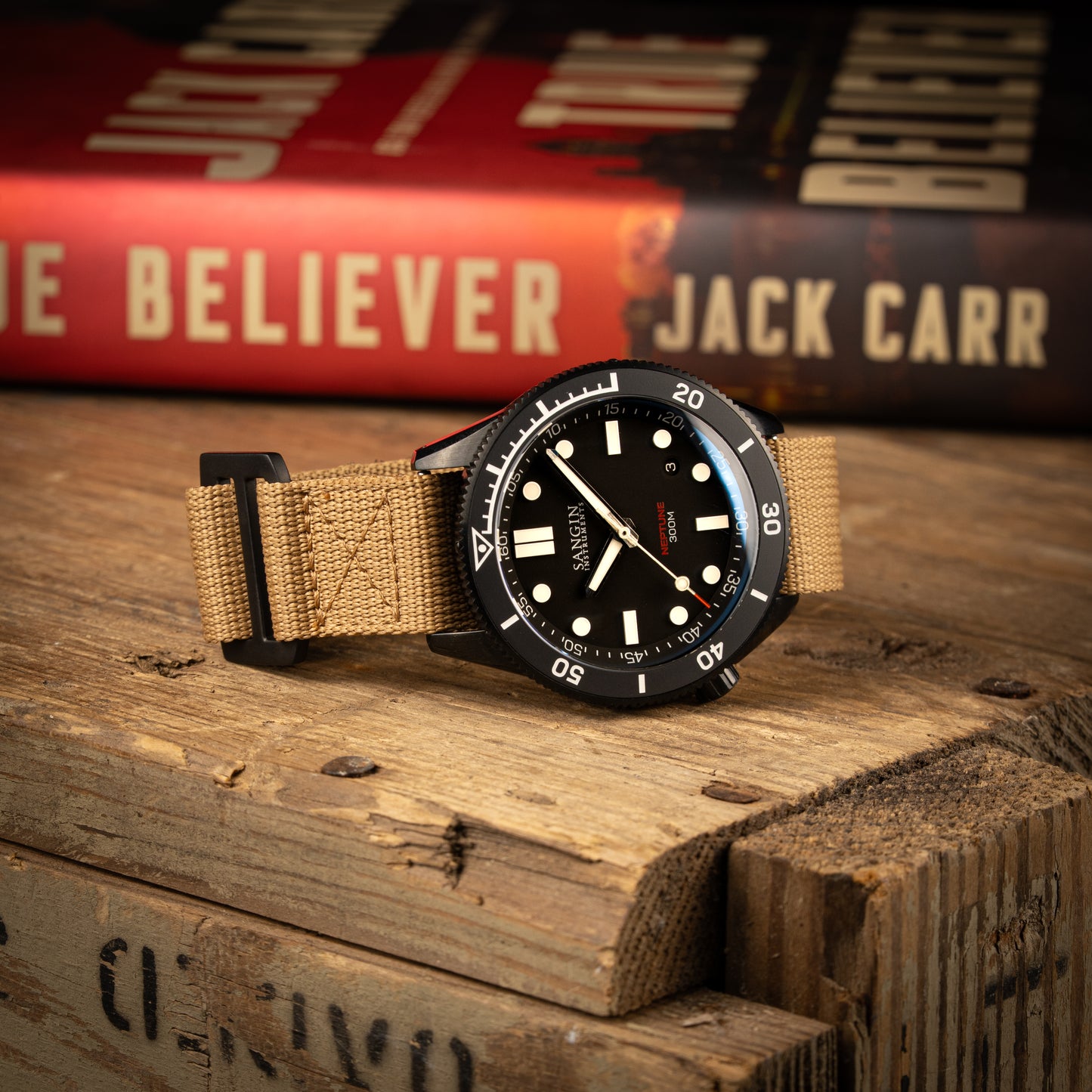 PVD Glomar Explorer - Hook & Loop Strap - Black