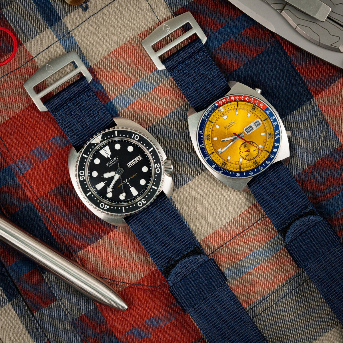 Glomar Explorer - Hook And Loop Watch Strap