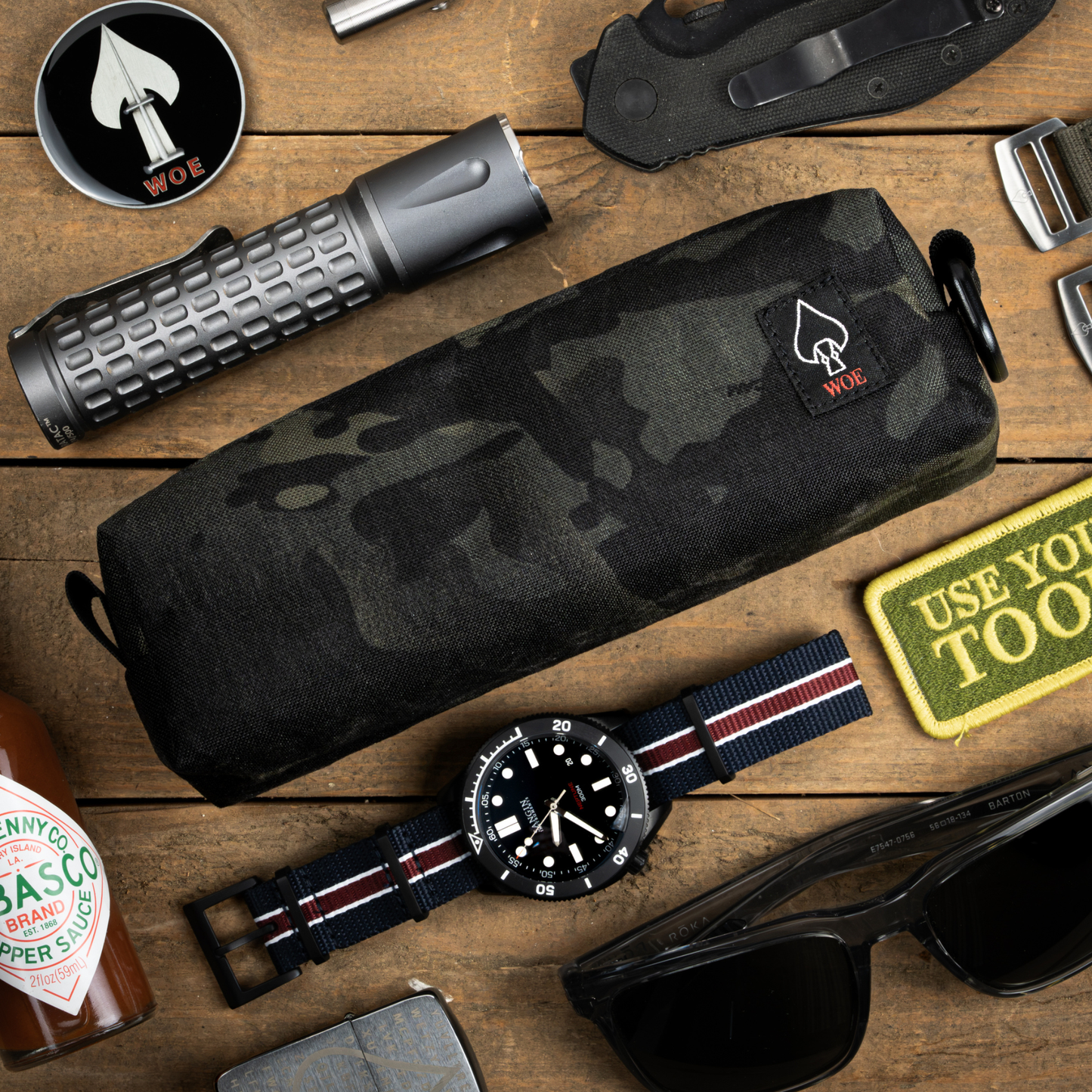 The W.O.E. X-Pac Strap Pouch