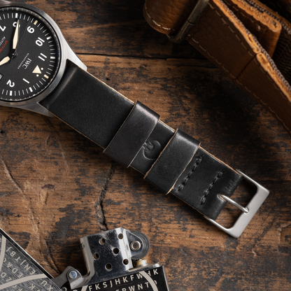 Safari Shell Cordovan Single-Pass Strap