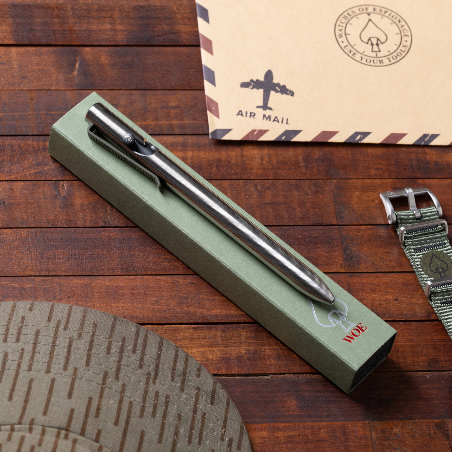 Tactile Turn X W.O.E. Titanium Pen 2.0 - NEW