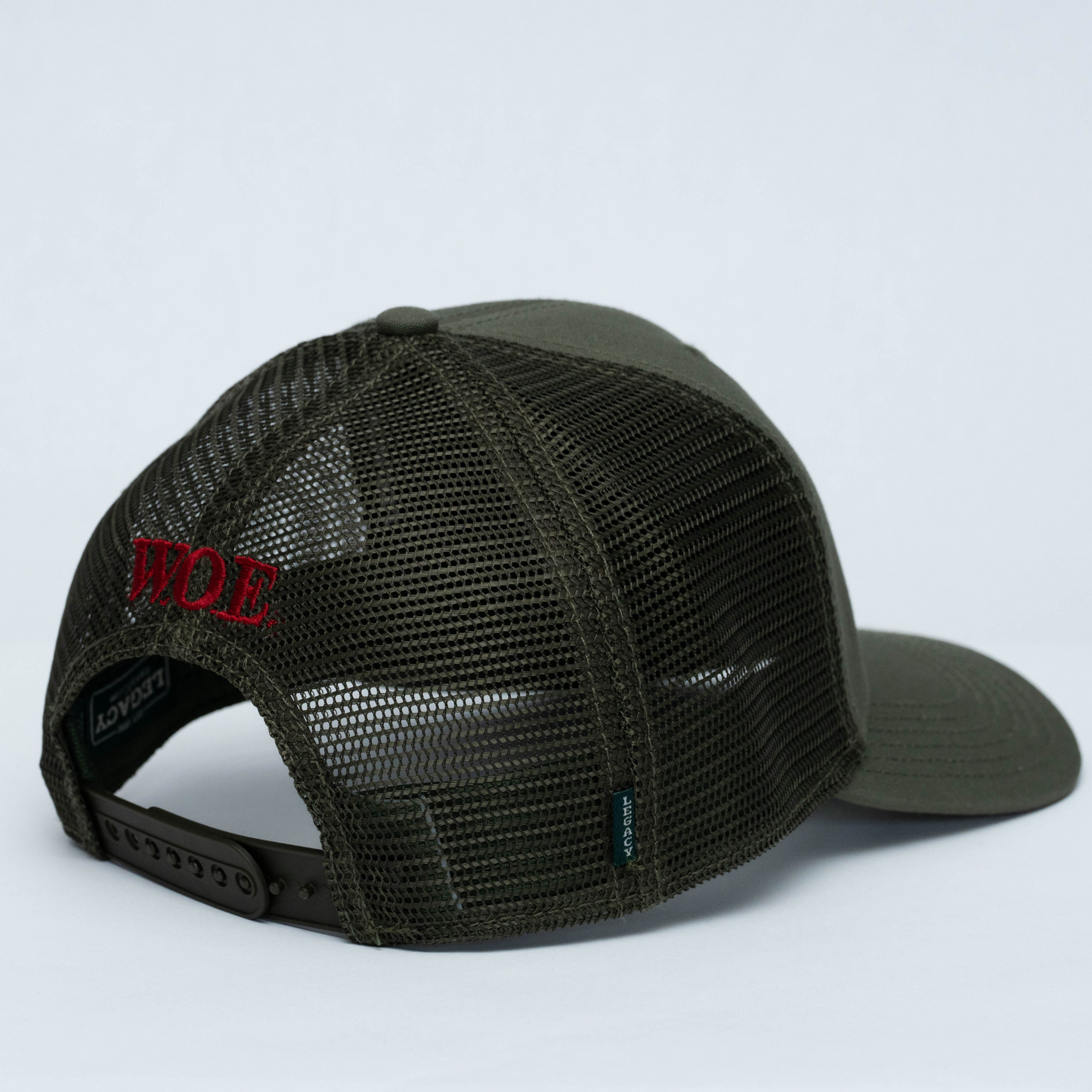 The W.O.E. Spearhead Trucker Hat