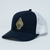 Navy Blue/White