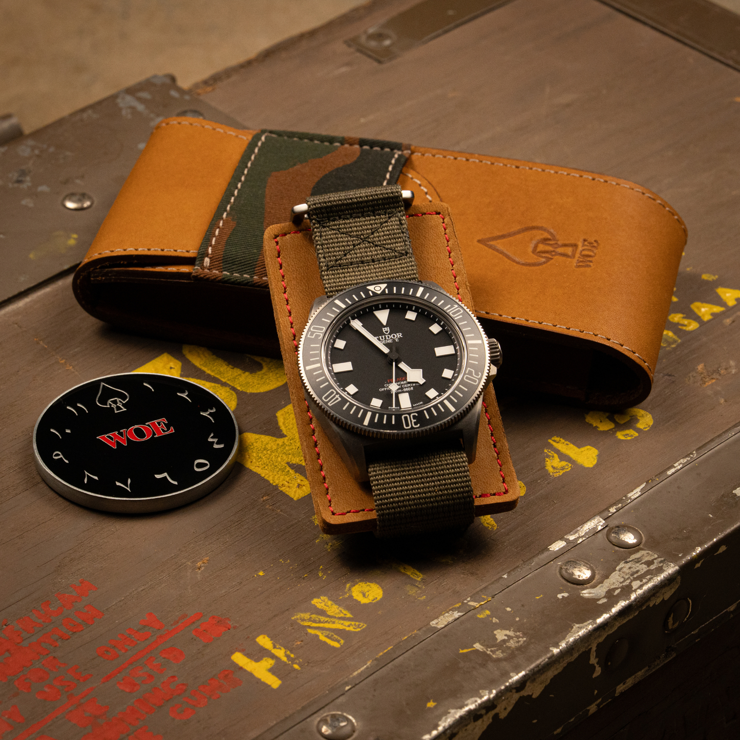 Travel Pouch and Challenge Coin -NEW