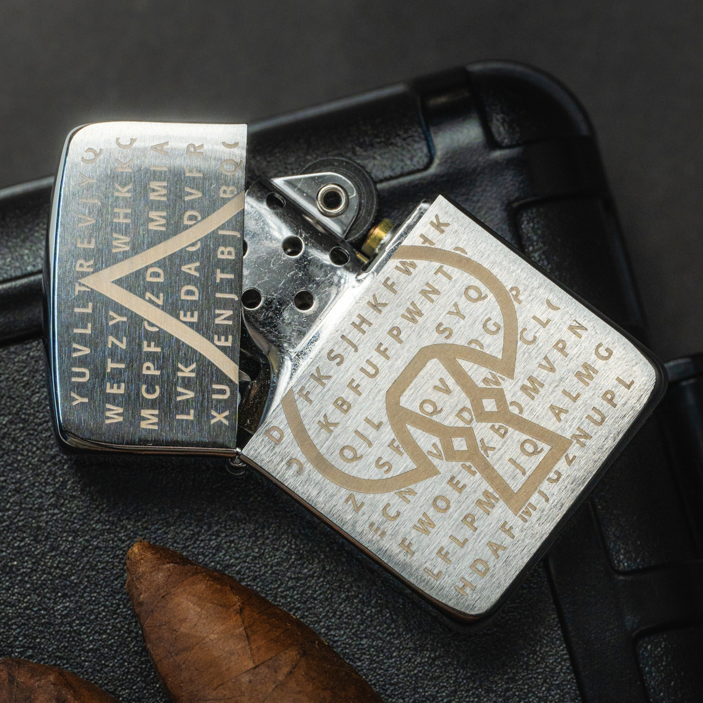 The Kryptos Zippo By W.O.E.