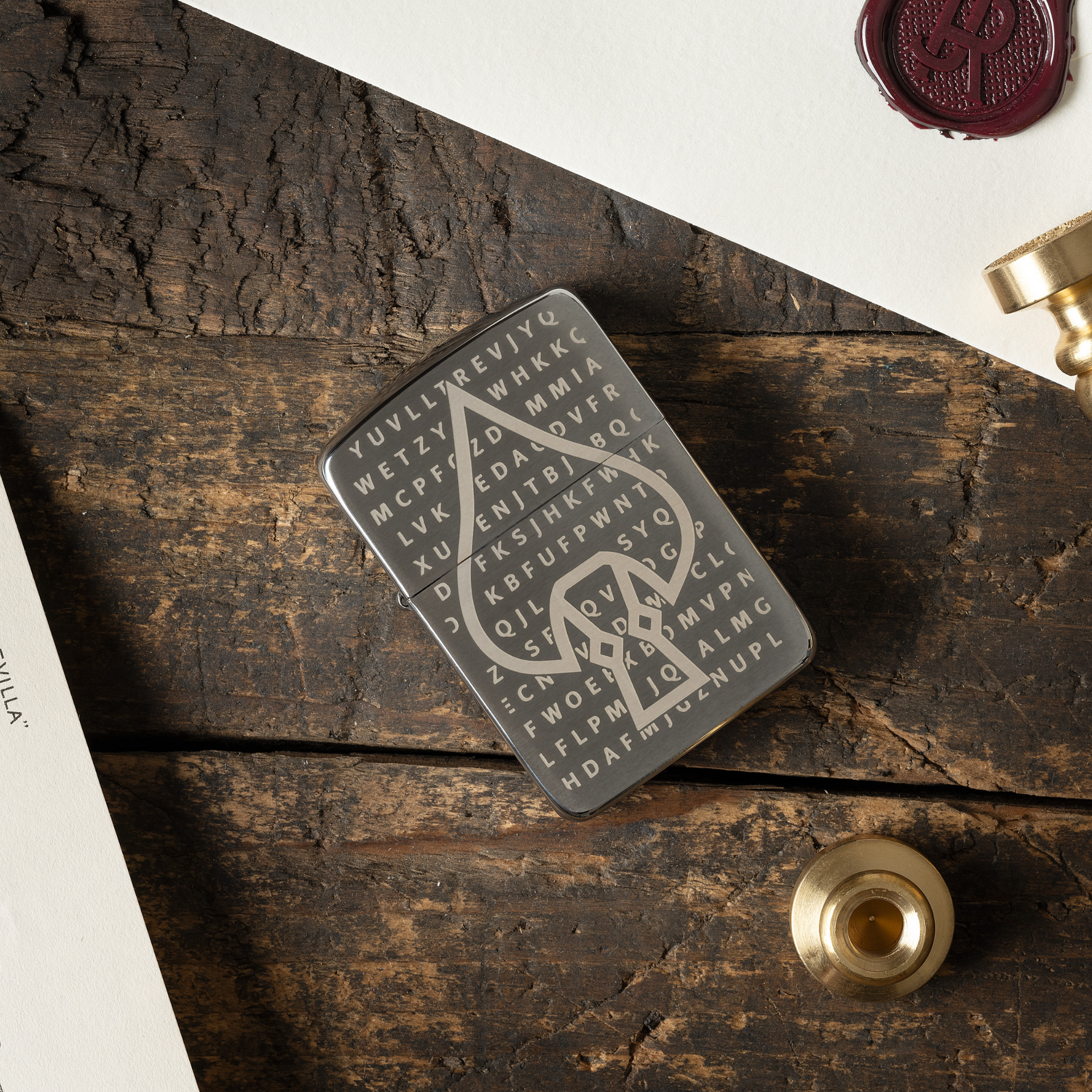 The Kryptos Zippo By W.O.E. – Watches of Espionage