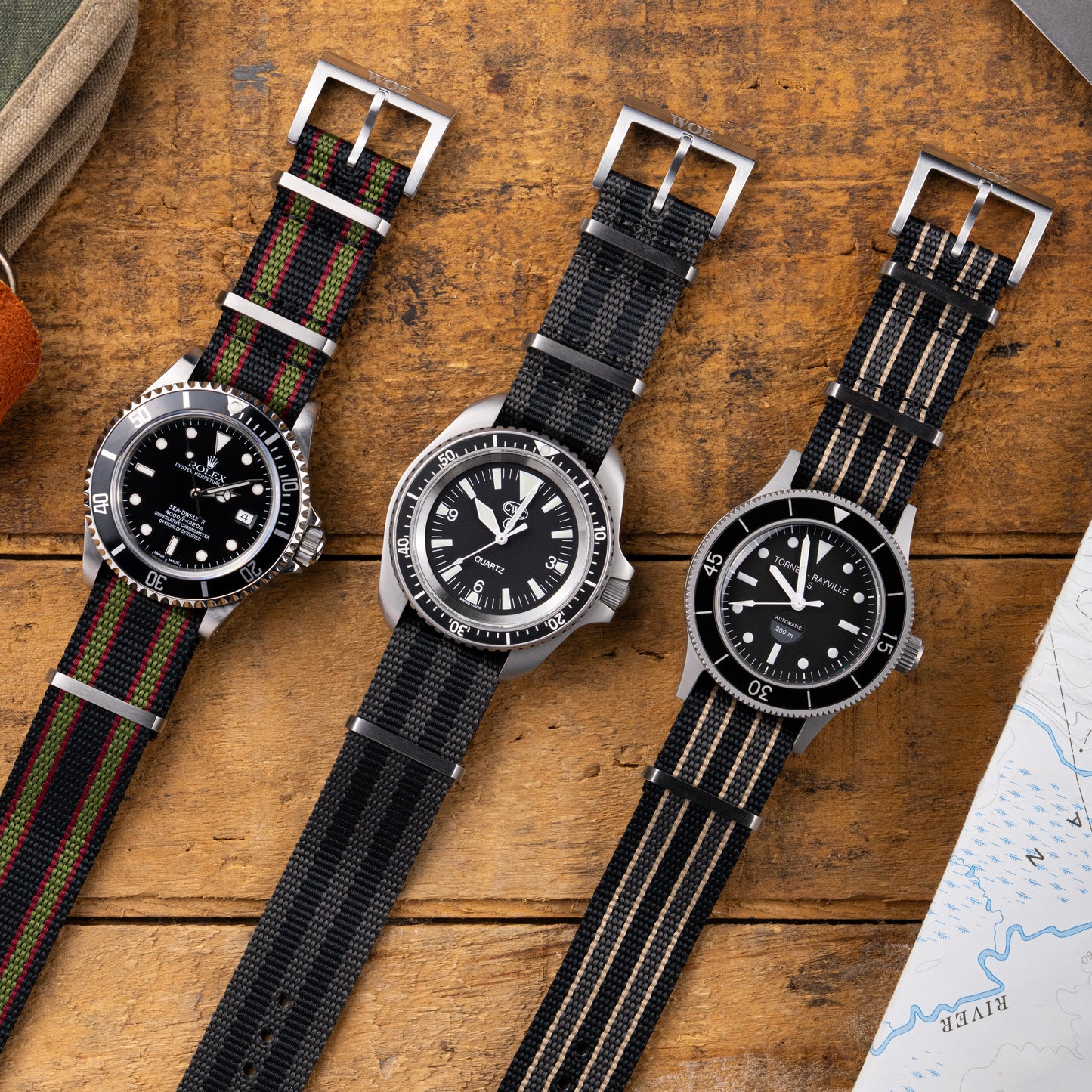 007 Bond Nylon Strap- Five Eye