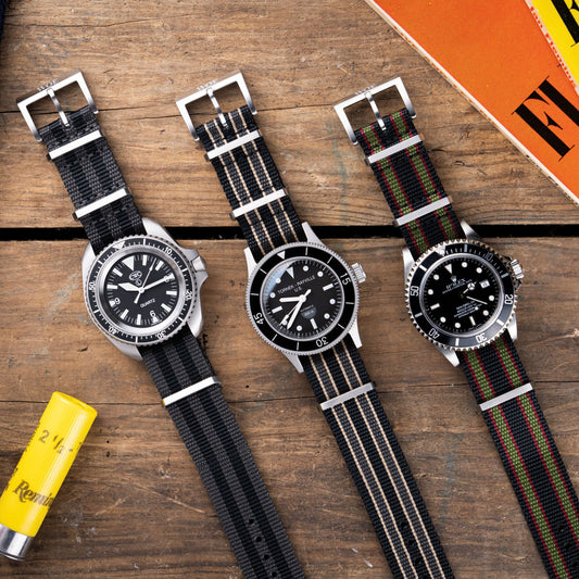 007 Bond Nylon Strap- Five Eye