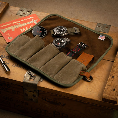 The Diplomat 4 Watch Roll