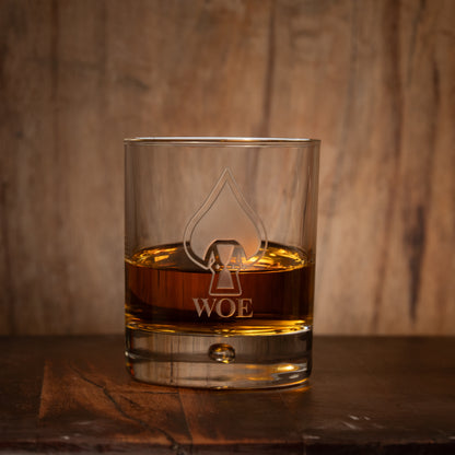 W.O.E. Spearhead Whiskey Glass - NEW