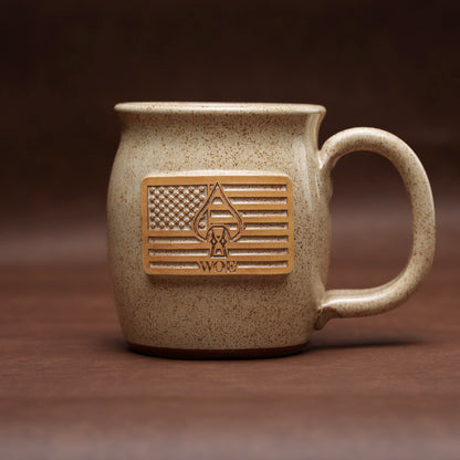 W.O.E. Coffee Mug - NEW USA SPEARHEAD VERSION