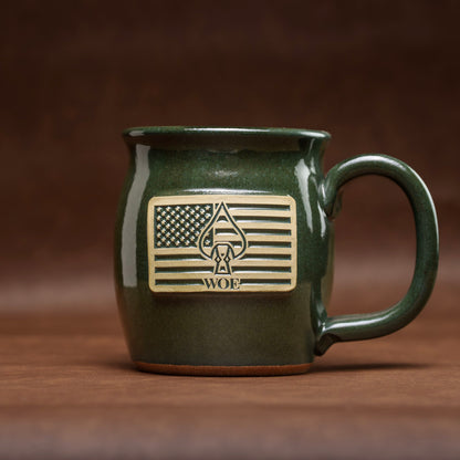 W.O.E. Coffee Mug - NEW USA SPEARHEAD VERSION